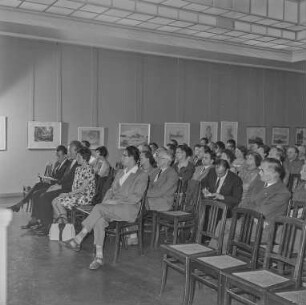 Eröffnung Ausstellung sorbischer Künstler : Bautzen. Stadtmuseum. Ausstellung sorbischer Künstler. Ausstellungseröffnung