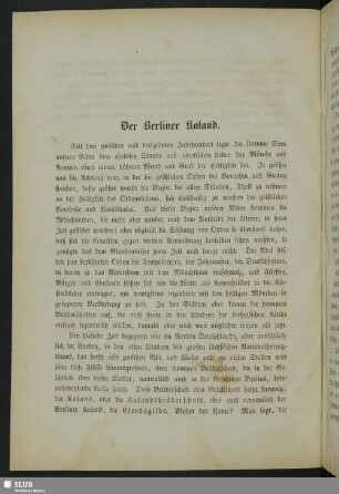 Der Berliner Kaland