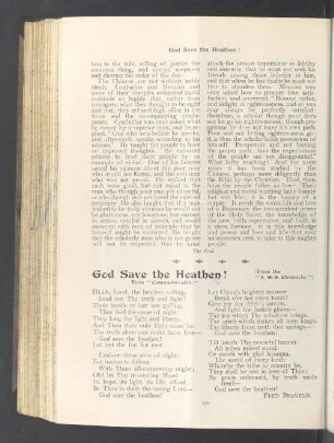 God save the heathen!