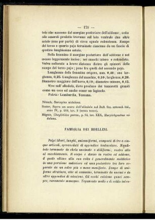 Famiglia Dei Bdellini.
