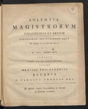 De optimis contra Fanaticismum, in litteras grassantem remediis
