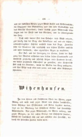 Witzenhausen.