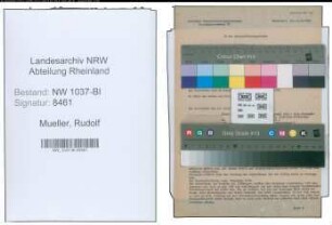 Entnazifizierung Rudolf Mueller , geb. 01.03.1903 (Verwaltungsrat)