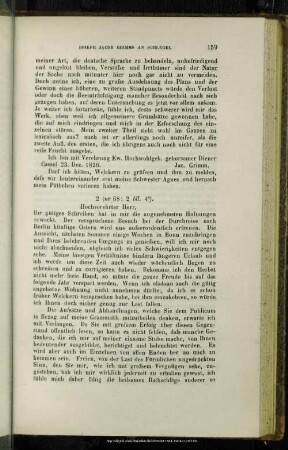 Jacob Grimm an August Wilhelm von Schlegel, Kassel, 16.02.1827