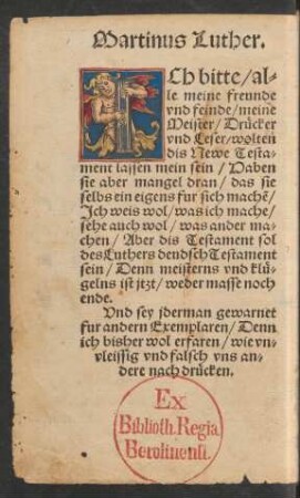 Martinus Luther.