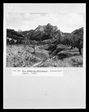 Landschaft in der Umgebung von Saint-Rémy-de-Provence