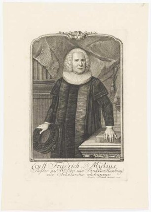 Bildnis Ernst Friedrich Mylius