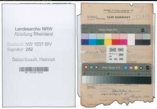 Entnazifizierung Heinrich Beisenbusch , geb. 07.11.1894 (Gastwirt)