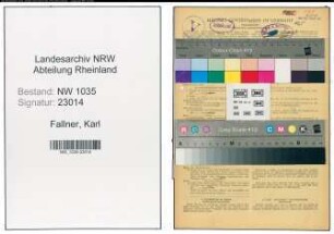 Entnazifizierung Karl Fallner , geb. 13.09.1897 (Bergmann)