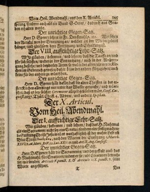 145-154, Der X. - XIII. Articul