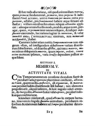 Membrvm V. De Activitate Vitali.