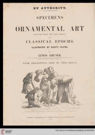 Specimens of ornamental art selected from the best models of the classical epochs