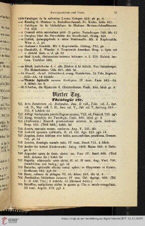Vierter Tag (Nr. 751-1000zzz)