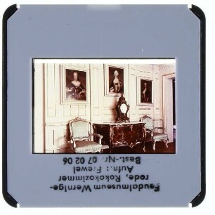 Wernigerode, Schloss : Innenansicht Rokokozimmer (Feudalmuseum)