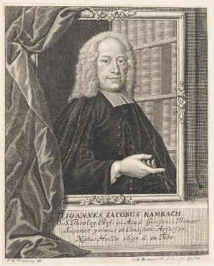 Bildnis des Ioannes Iacobus Rambach