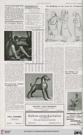 Nr. 52 (25. Dez. 1938), S. 4: Preisberichte