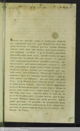 Sprachlich-sachlicher Commentar zu den beiden ersten Psalmen