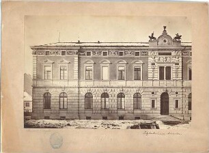Neureuther, Gottfried von; München; Königlich - Bayerische Polytechnische Schule (TU) - Südflügel