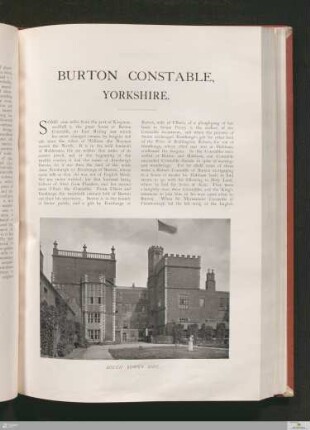 Burton Constable, Yorkshire