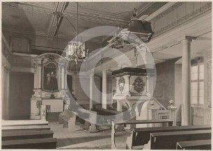 Saal der Bürgerobdachkirche Breslau