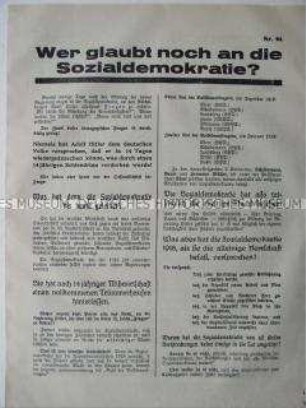 Wahlaufruf der NSDAP zu den Reichstagswahlen vom 05.03.1933