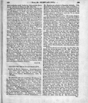 Zinkeisen, J. W.: Samnitica. Dissertatio historico-critica. Leipzig: Barth 1831