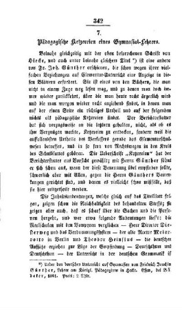 Pädagogische Ketzereien eines Gymnasial-Lehrers