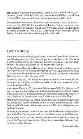 Lütt' Flasskopp