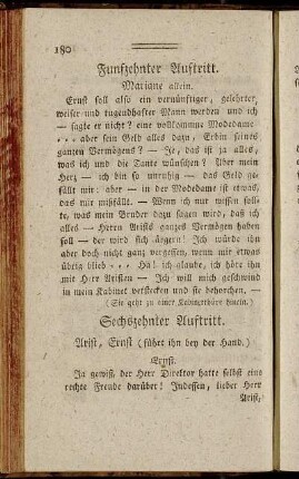 Sechszehnter Auftritt - Siebzehnter Auftritt