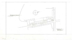 Gsaenger, Gustav; München - Neuhausen; Ev. Kirche - Lageplan