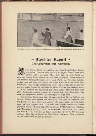 Zwölftes Kapitel - Übungsformen und Entwürfe