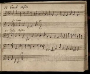 Sarabande. Gigue