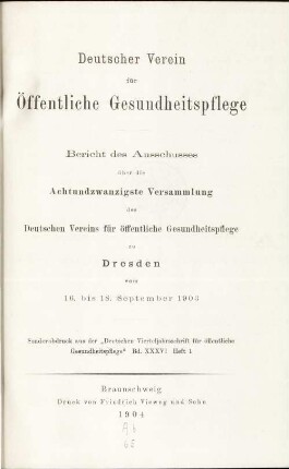 28: Dresden vom 16. bis 18. September 1903