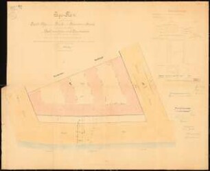 Wohnhäuser Nordufer, Berlin-Wedding: Lageplan 1:250