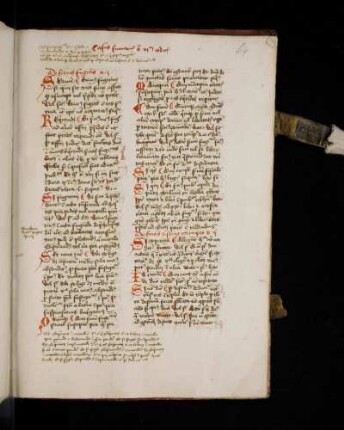Bartolus de Saxoferrato (?): Casus summarii sexti libri codicis Iustiniani. Casus summarii supra sextum codicis