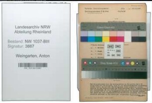 Entnazifizierung Anton Weingarten , geb. 02.02.1901 (Bahnsekretaer)