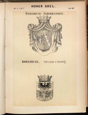 Taf. 66. Borghese - Aldobrandini. - Borghese, Patrizier v. Venedig.