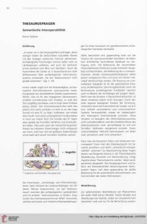 Semantische Interoperabilität