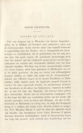 Derde hoofdstuk. Midden- en Oost-Java
