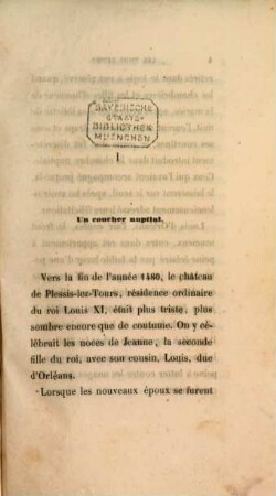 Les trois reines : Chronique du XVe siècle par X. B. Saintine, 1