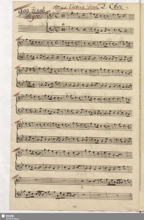 989. Finale: Odo gia l'altera tromba / Crispi, P. M.