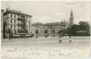 Leipzig. Schulplatz ; reformirte Kirche