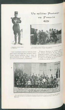 Un militar peruano en Francía
