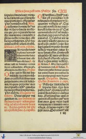 Dominicae I - IV post octavam Pasche.