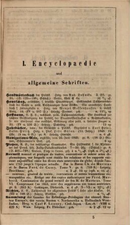 Bibliotheca juridica : oder geordnete Übersicht der auf dem Gebiete der Staats- und Rechtswissenschaft in Deutschland neu erschienenen Bücher, 2. 1849, H. 2 = Juli - Dez.