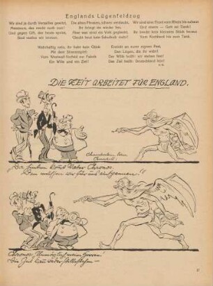 "Die Zeit arbeitet für England"