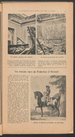 Un retrato raro de Federico el Grande
