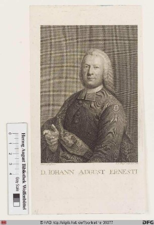 Bildnis Johann August Ernesti