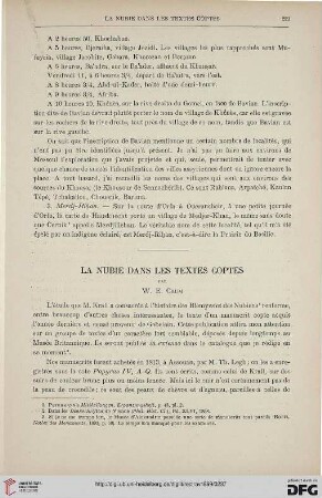 21: La Nubie dans les textes coptes