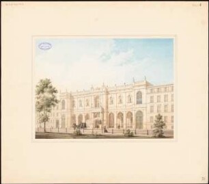 Logengebäude Royal York, Berlin: Perspektivische Ansicht